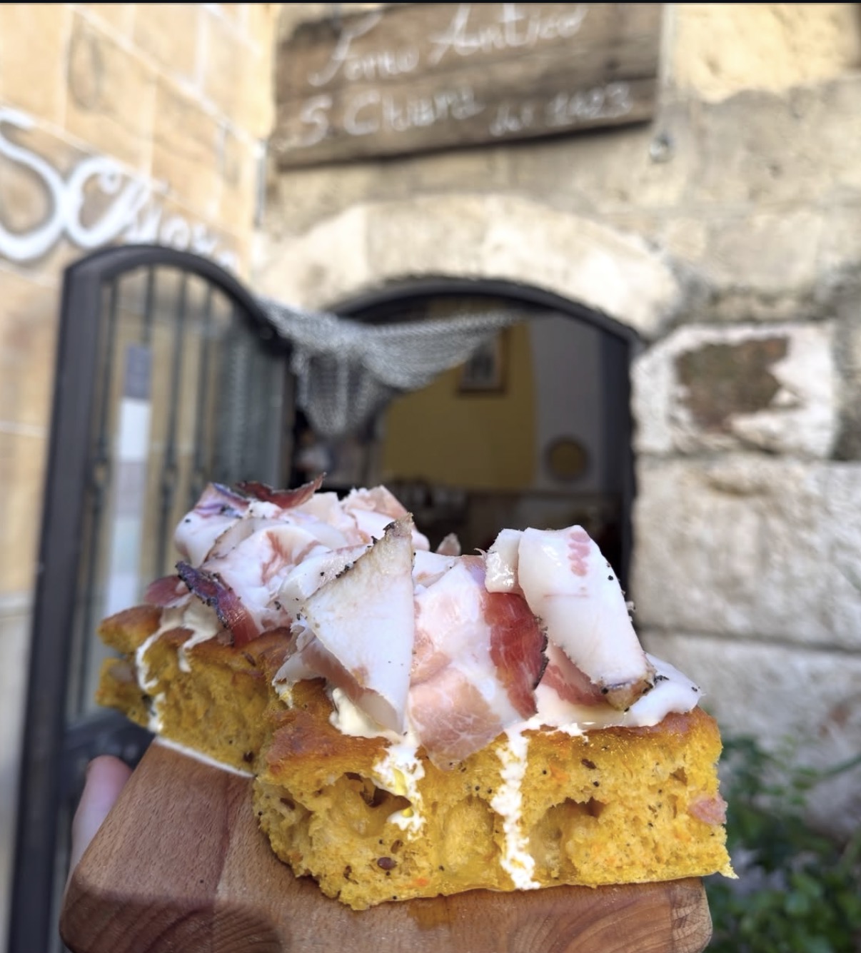 Le focacce del Forno Santa Chiara